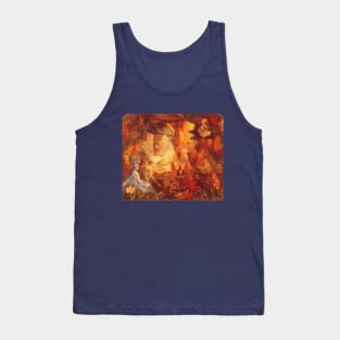 Vintage Fairy Tales, The Captive Robin by John Anster Fitzgerald Tank Top